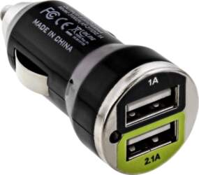 InLine USB Auto lādētājs + strāvas