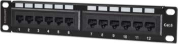 Intellinet Patch Panel, Cat6, 10 collas