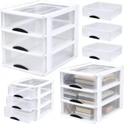 LEAN Multifunctional Organizer 3 Drawers Plastic