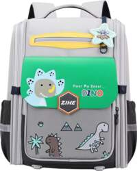 LEAN School Backpack With Dinosaurs Chest