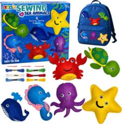 LEAN TOYS Creative Kit Stuffed Animals