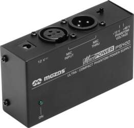 MOZOS PS400 Phantom Power Supply 12V