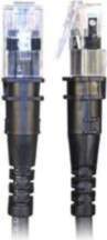 Patchsee TP-6A-U/2 Ethernet Patch Cable Black