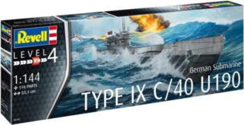 Model plastikowy German Submarine T.IX