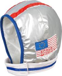 Souza! Soft Astronaut Helmet - Silver