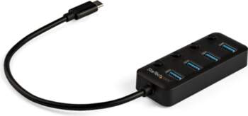 StarTech.com 4 Portu USB-C Hubs