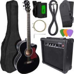 V-TONE EAG SET BK Elektroakustiskā ģitāra