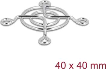 Ventilatora režģis DELOCK 67304 metāls, 53×53