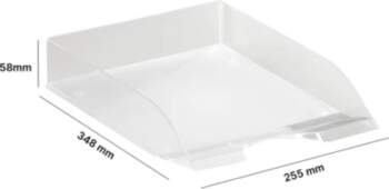 AD Class LETTER TRAY Basic caurspīdīgs