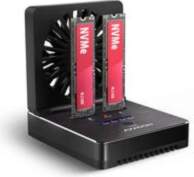 AXAGON ADSA-M2C22 Docking Station, Dual-SSD Clone