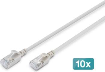 DIGITUS CAT 6A F-FTP Slim Patch