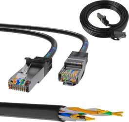 Extralink Cat.5e FTP 3m LAN