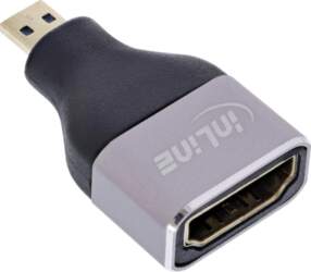 InLine 17991B HDMI A uz Micro