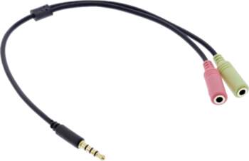 InLine Audio Adaptera Kabelis 3.5