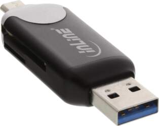 InLine USB3.0 Divpusējs karšu lasītājs