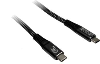 Inter-tech 88885673 USB kabelis melns