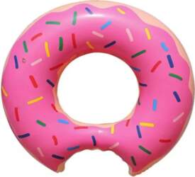 IVY Inflatable Donut Pool Float Ring