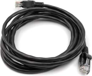 Kabelis Cat5E UTP, 2m, Melns