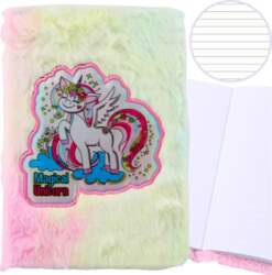 LEAN Plush Fur Notebook Lined Notebook