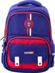 LEAN School Backpack Chest Strap Navy