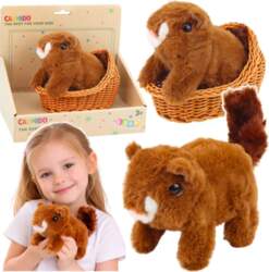 LEAN TOYS Plush Interactive Squirrel in