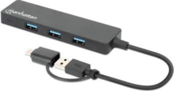 Manhattan USB-C & USB-A Combo Dock/Hub