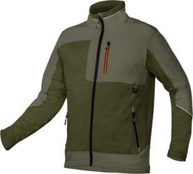 NEO TOOLS Softshell Sweatshirt OUTDOOR, zaļš