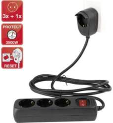 Pagarinātājs REV Multiple Socket Outlet 3+1