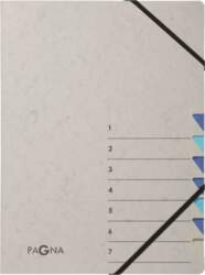 PAGNA Document Folder A4 Blue/Grey Cardboard