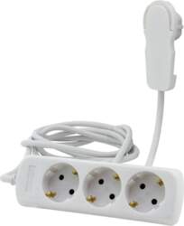 REV Multiple Socket Outlet 3-fold Flat