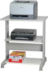 Roline Printer Table Grey White Light