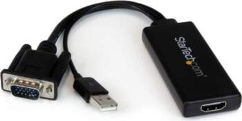 StarTech.com VGA–HDMI adapteris ar USB