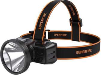 Superfire HL51 Headlamp Flashlight, 160 lm
