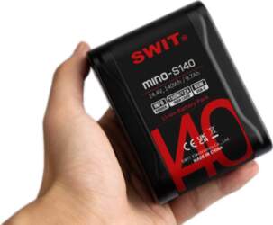 SWIT ELECTRONICS Mino-S140 V-Mount Li-Ion Battery