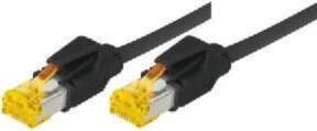 Tecline 72201S Ethernet Patch Cable Melns
