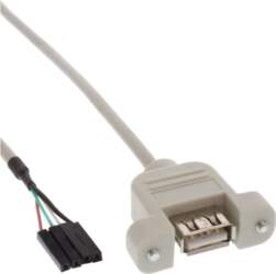 USB 2.0 adaptera kabelis InLine