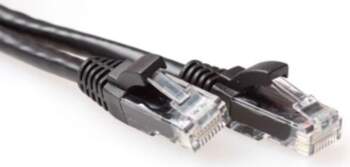 ACT Black 2 m U/UTP CAT6A