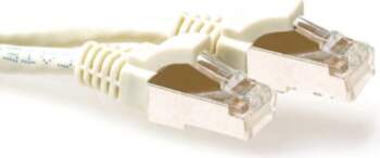 ACT Ivory 20m LSZH SFTP CAT6A