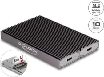 Delock USB Type-C Dual Combo korpuss
