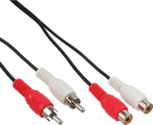 InLine Audio kabelis 2x RCA vīriešu