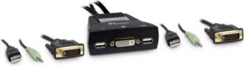 KVM slēdzis Inter-Tech KVM-LS-21DA DVI