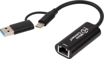 MicroConnect MC-USBACNET2.5G pārejas kabelis USB-C