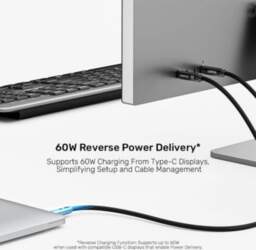 UNITEK USB-C Active Optical Cable 5m
