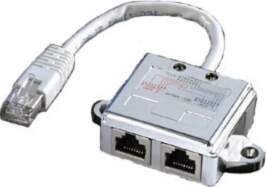 VALUE T-Adapter Cat.5e Class D