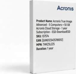 Acronis True Image Advanced - 5