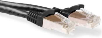 ACT Black 2m LSZH SFTP CAT6A