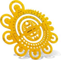 Aristo AR 5020 Radius Template 0