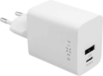 Ceļojumu lādētājs FIXED Fixed Mini USB-C/USB
