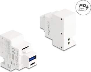 DELOCK Keystone modulis ar USB Type-A
