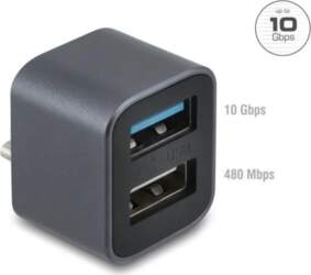 DELOCK Mini USB Hub USB Type-C